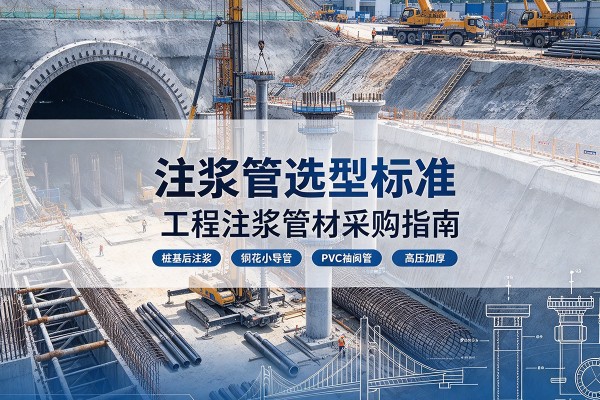 门头沟区注浆管选型标准