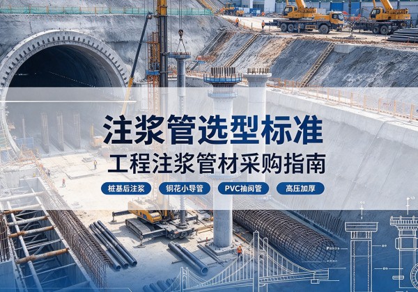 门头沟区注浆管选型标准